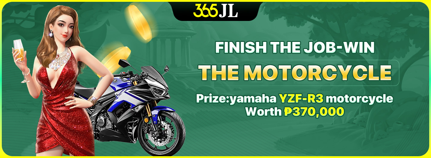 Promotion to win a motorcycle by completing tasks